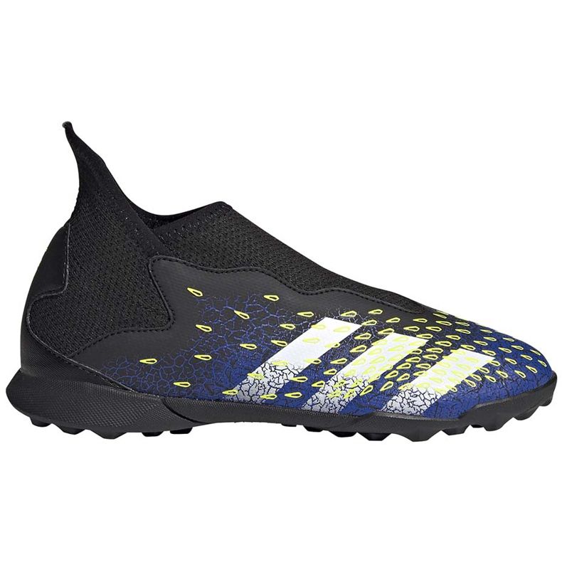 Chuteiras Adidas Predator Freak.3 Ll Tf Junior preto e branco FY0997