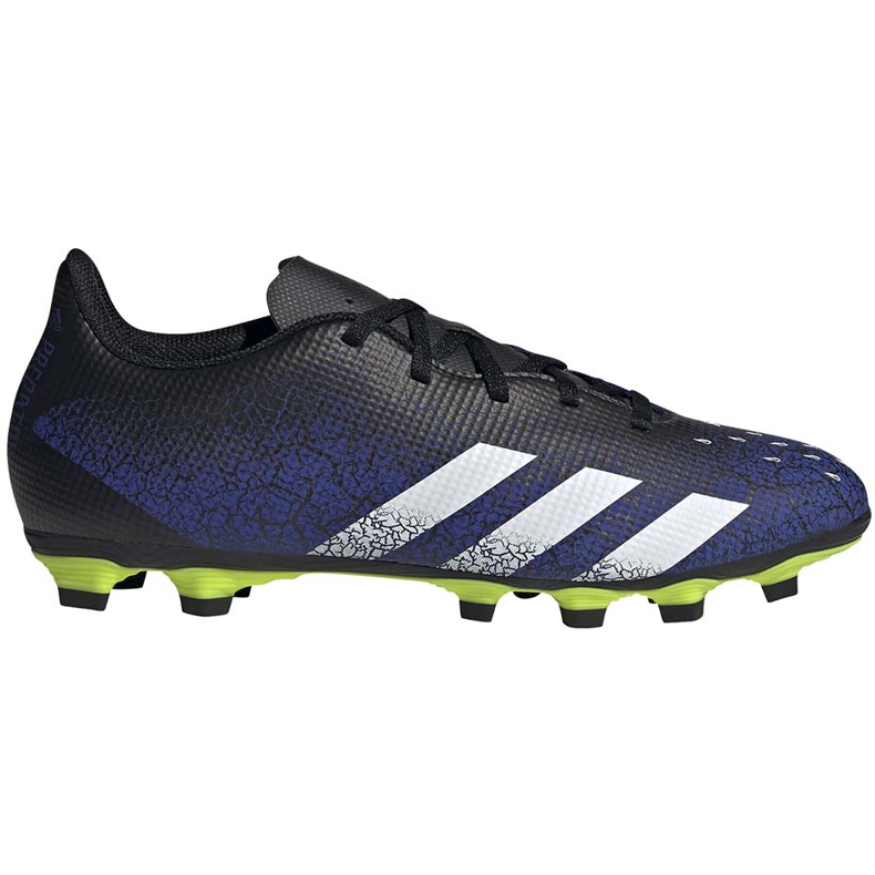 Chuteiras adidas Predator Freak.4 FxG azul marinho preto FY0625 preto, azul marinho