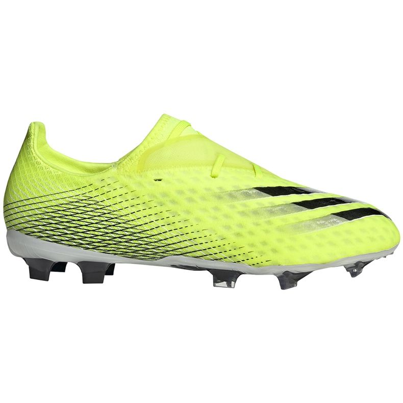 Chuteiras Adidas X Ghosted.2 Fg amarelo-pretas FW6958 amarelo, preto