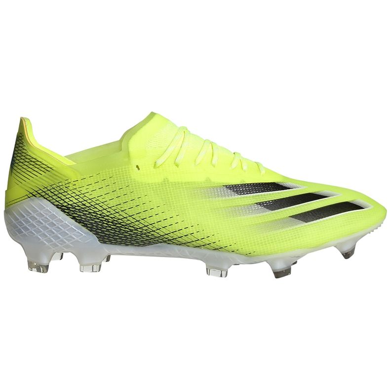 Chuteiras Adidas X Ghosted.1 Fg amarelo-pretas FW6898 amarelo, preto