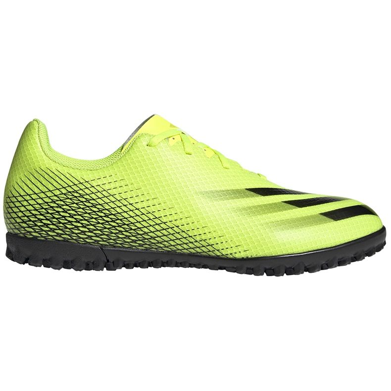 Chuteiras Adidas X Ghosted.4 Tf amarelo-preto FW6917
