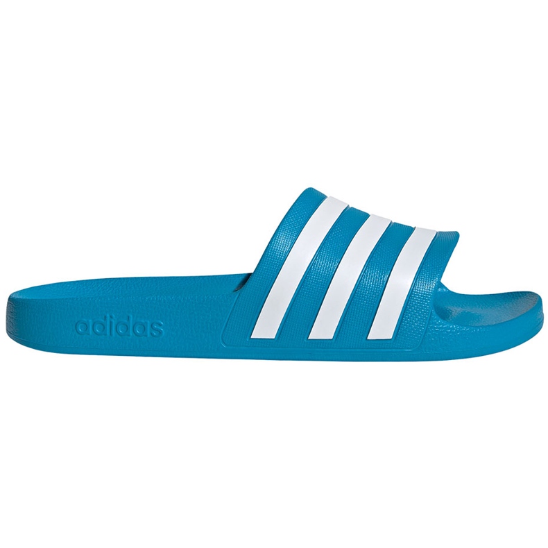 Chinelos Adidas Adilette Aqua blue FY8047 branco azul