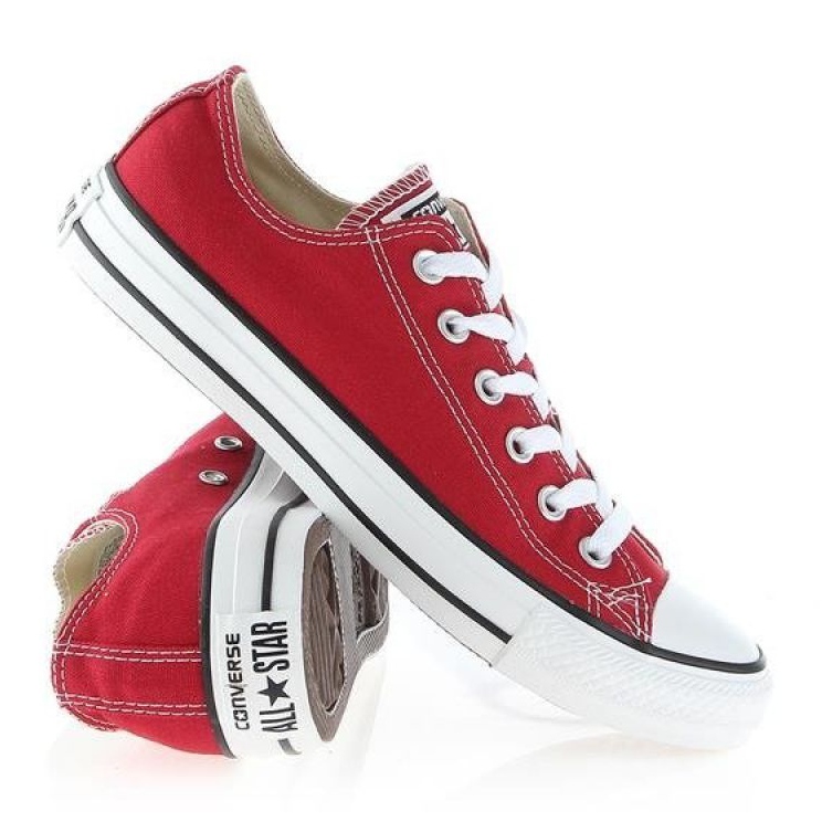 Sapatos Converse Chuck Taylor All Star W 147136C branco vermelho