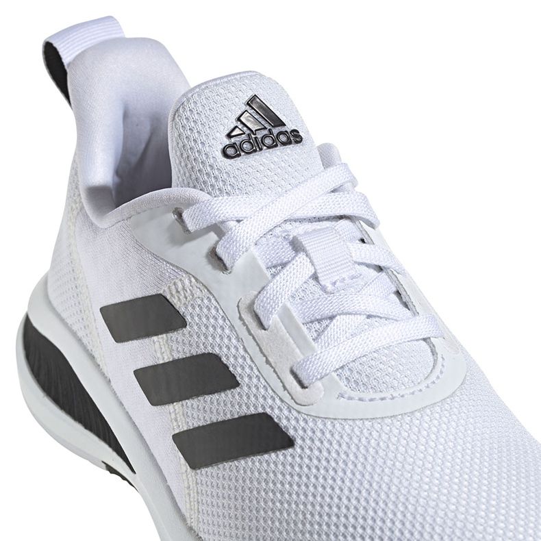 Sapatos infantis Adidas FortaRun K branco e preto FW2576