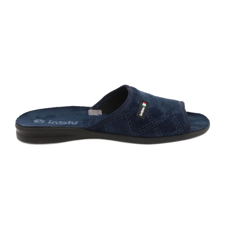 Sapatos masculinos Inblu 155M002 azul marinho