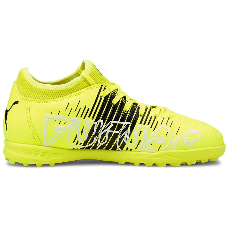 Chuteiras Puma Future Z 4.1 Tt Jr amarelo 106403 01