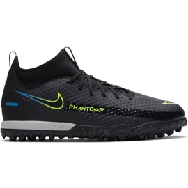 Chuteira Nike Phantom Gt Academy Df Tf Junior CW6695 090 preto preto
