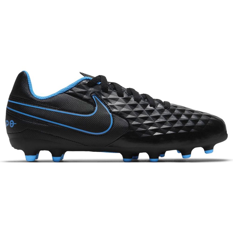 Chuteiras Nike Tiempo Legend 8 Club FG / MG Junior AT5881 090 preto preto