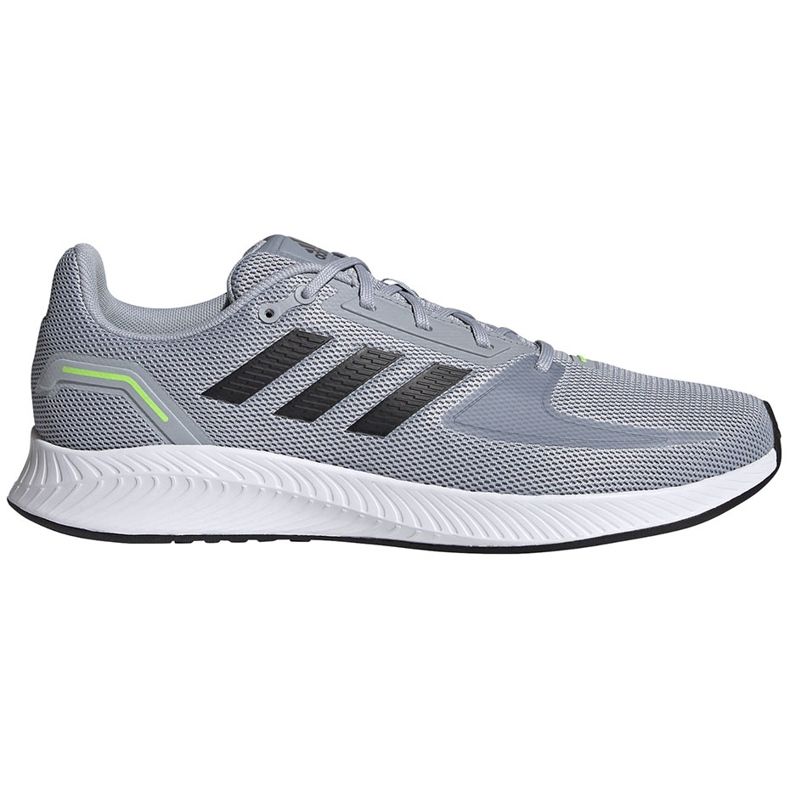Sapatos masculinos Grey Adidas Runfalcon 2.0 FZ2804 cinza