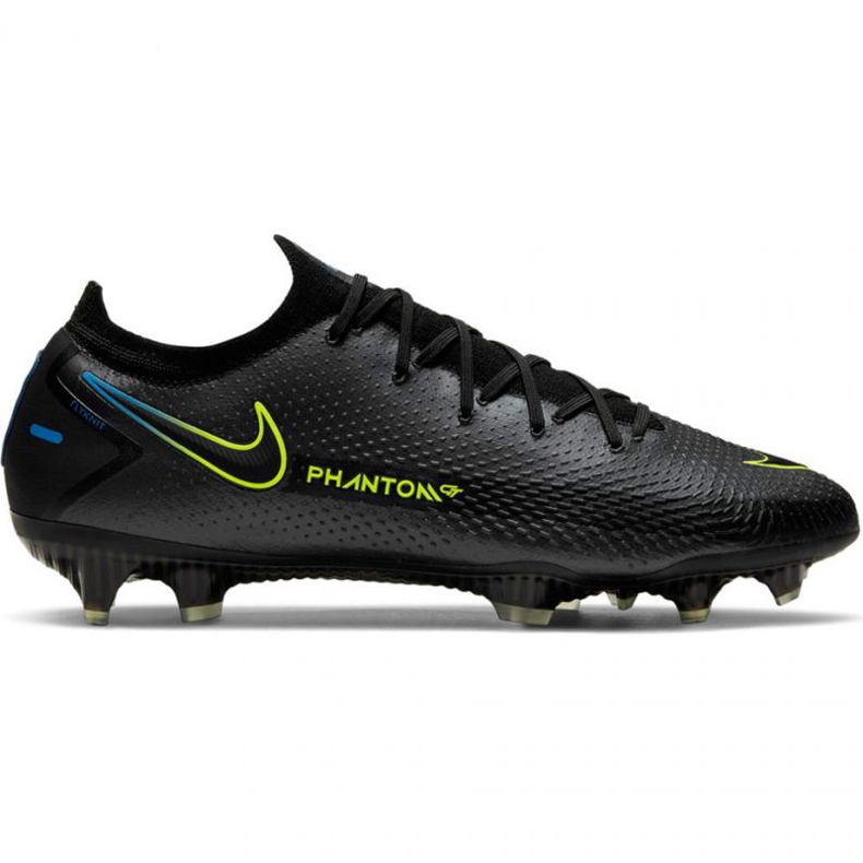 Chuteiras Nike Phantom Gt Elite Fg M CK8439-090 multicolorido preto Chuteiras Nike Phantom Gt Elite Fg M CK8439-090 multicolorido preto