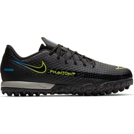 Chuteiras Nike Phantom Gt Academy Tf Jr CK8484-090 preto preto