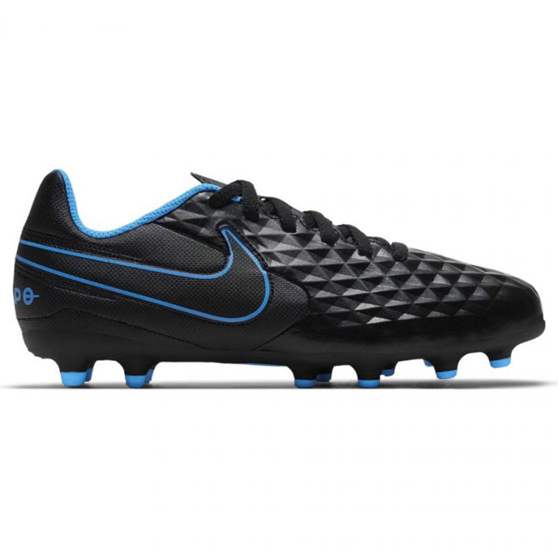 Chuteiras Nike Tiempo Legend 8 Club FG / MG Jr AT5881-090 preto preto