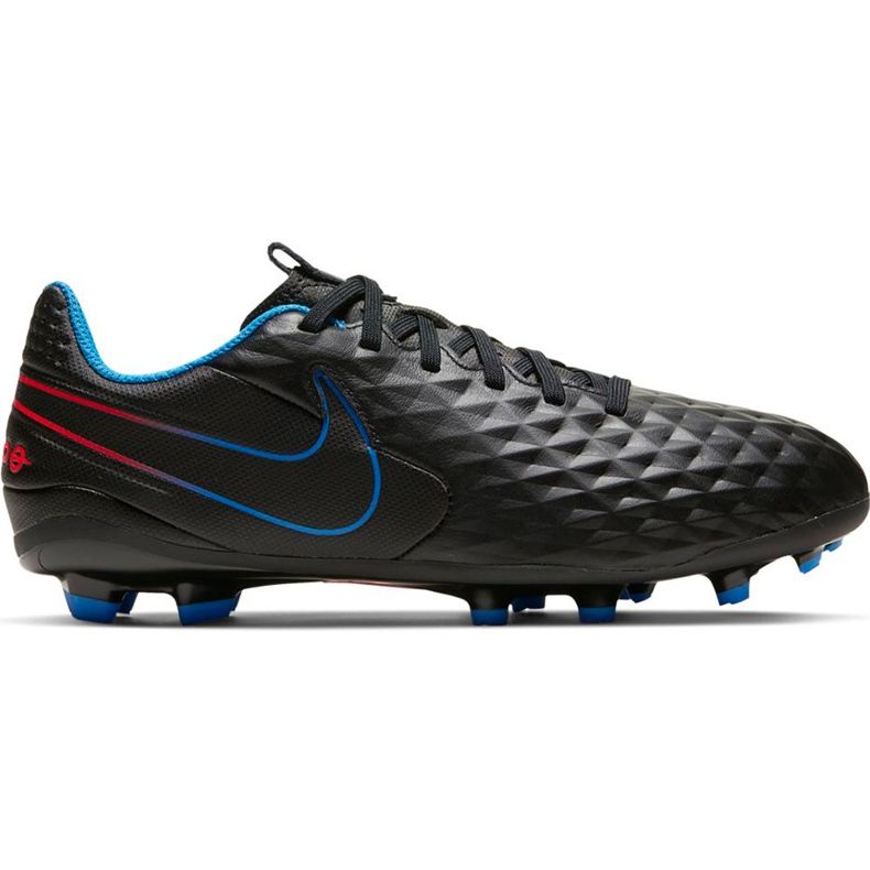 Chuteiras Nike Tiempo Legend 8 Academy FG / MG Junior AT5732 090 preto preto