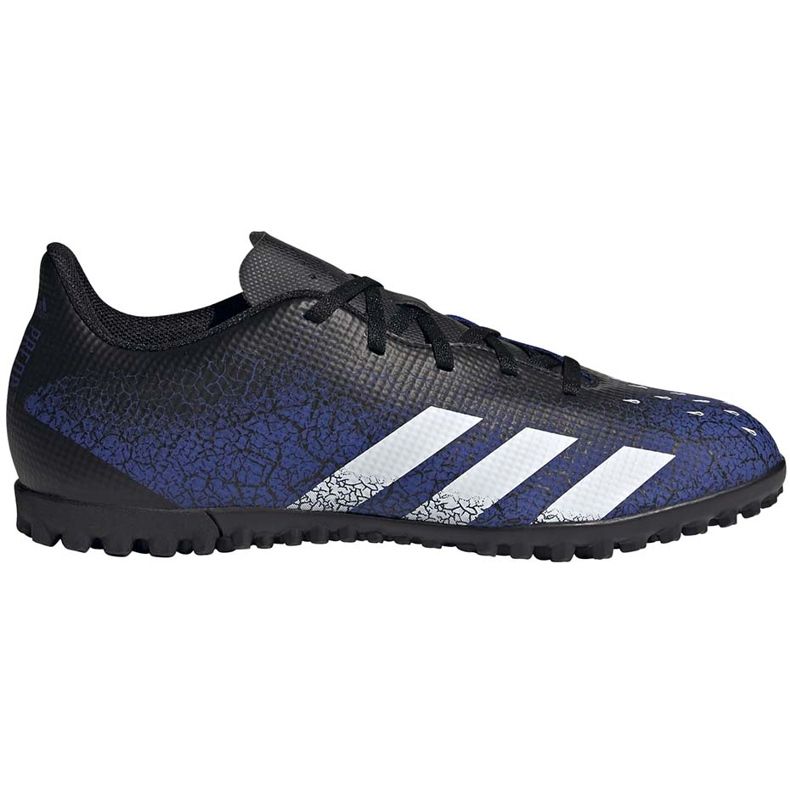 Botas de futebol adidas Predator Freak.4 Tf preto e marinho FY0634 azul marinho