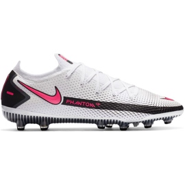 Chuteira Nike Phantom Gt Elite Ag Pro CK8438 160 de futebol branco branco
