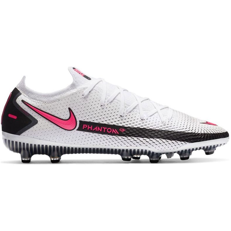 Chuteira Nike Phantom Gt Elite Ag Pro CK8438 160 de futebol branco branco
