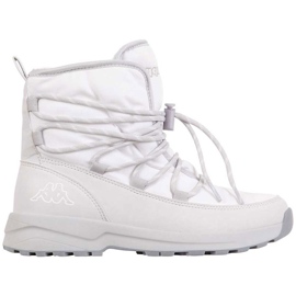 Sapatos femininos Kappa Mayen Standard branco-cinza 242898 1014