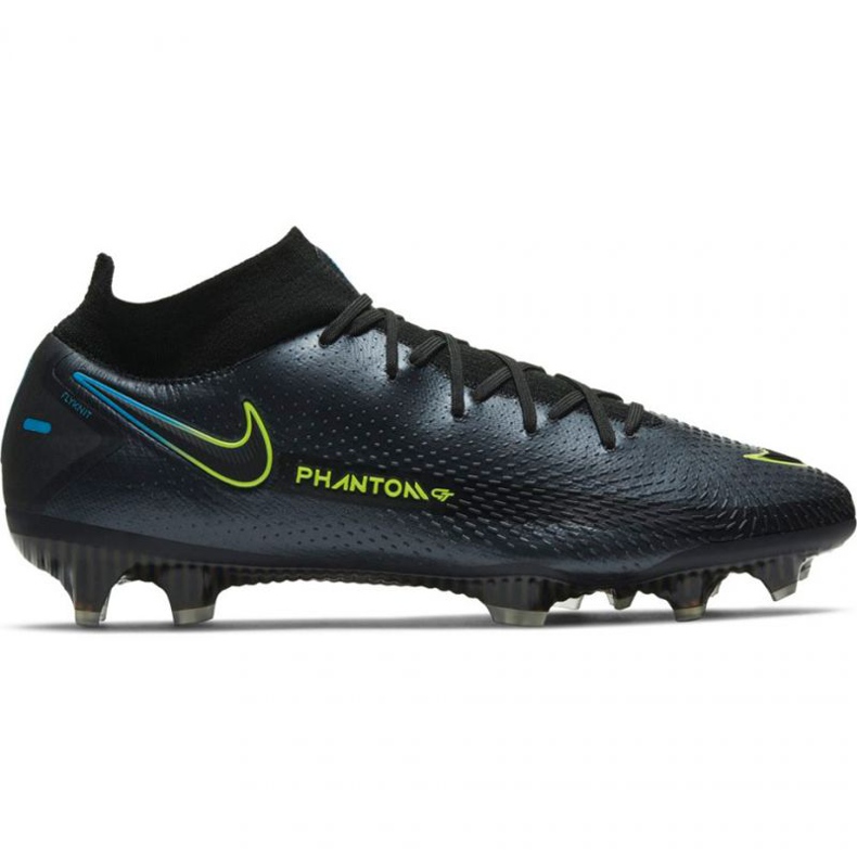 Chuteiras Nike Phantom Gt Elite Dynamic Fit Fg M CW6589-090 metal preto preto