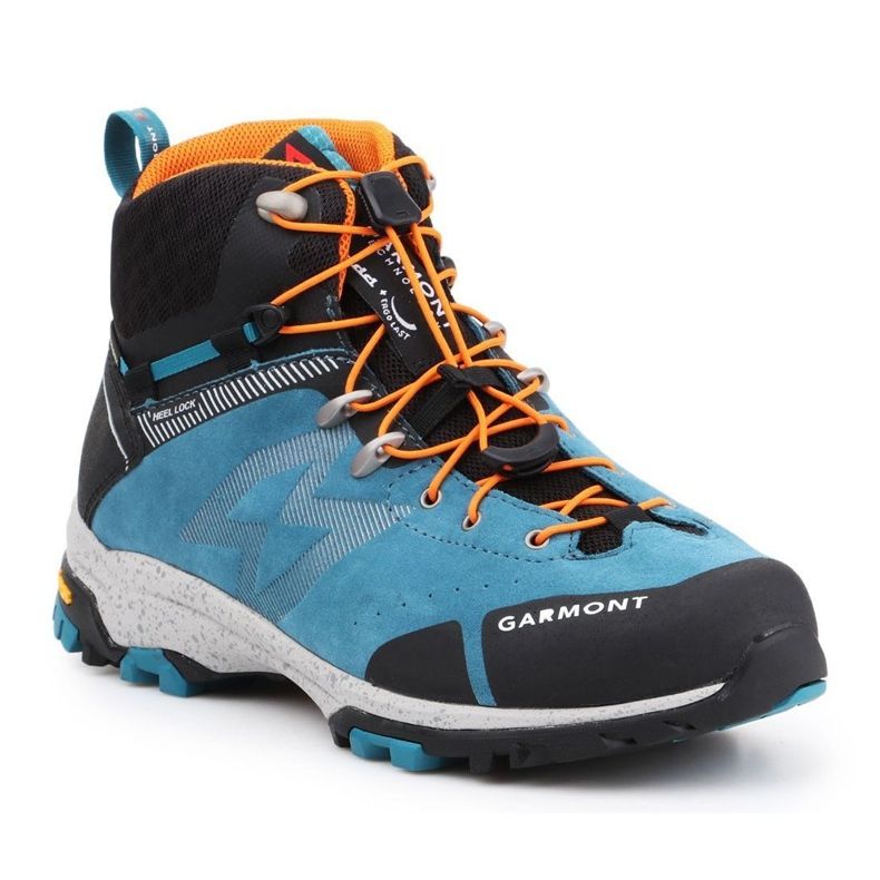 Sapatos de trekking Garmont G-Trail Gtx M 481057-211 preto azul laranja