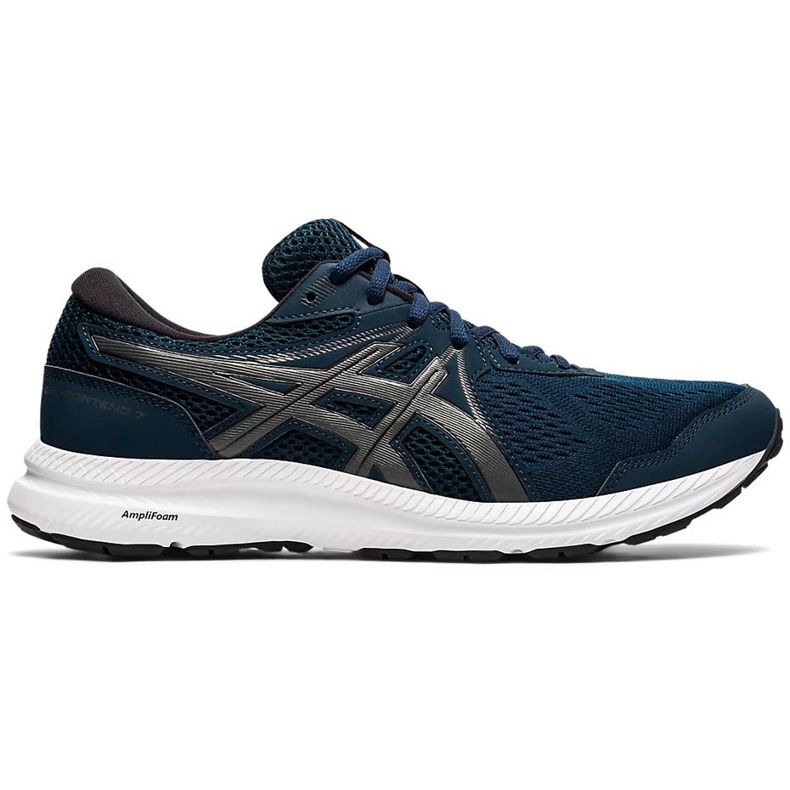 Sapatos masculinos Asics Gel-Contend 7 azul marinho 1011B040 400