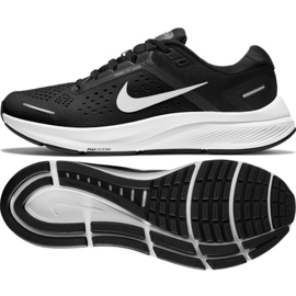 Sapatos Nike Air Zoom Structure 23 W CZ6721-001 branco preto