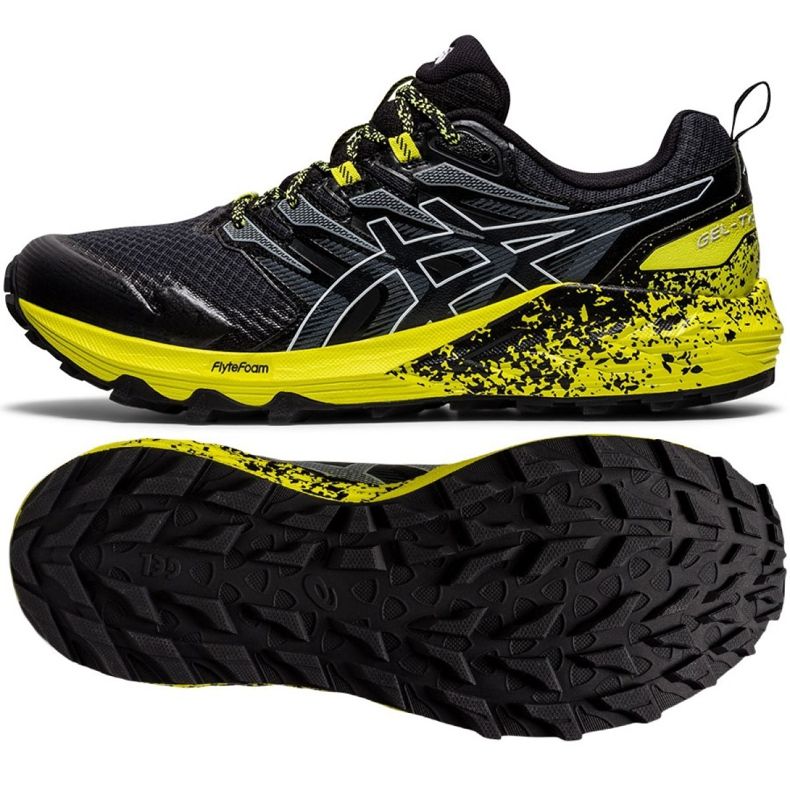 Asics GEL-Trabuco Terra M 1011B029-021 preto cinza amarelo