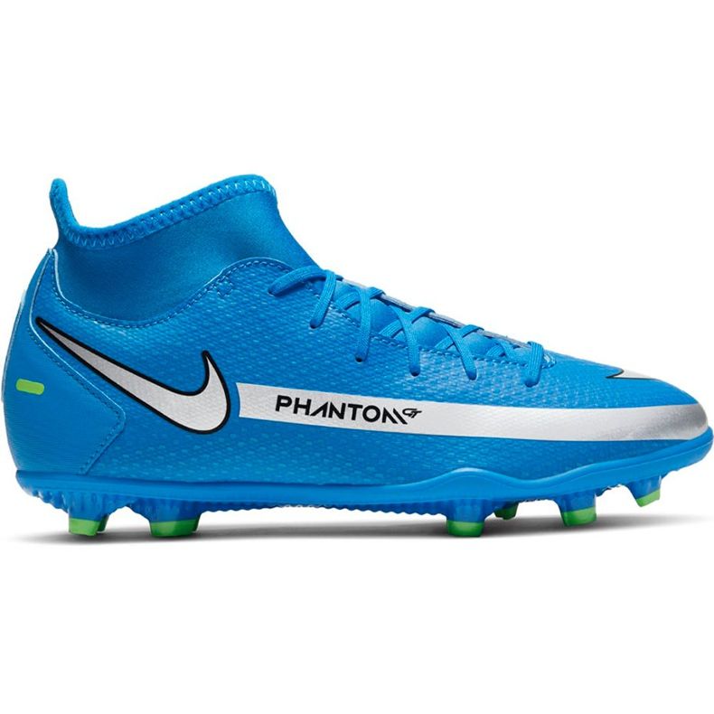 Chuteira Nike Phantom Gt Club Df FG / MG Junior CW6727 400 azul azul