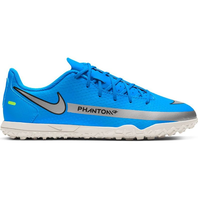 Chuteiras Nike Phantom Gt Club Tf Jr azul CK8483 400