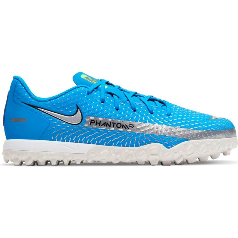 Chuteira Nike Phantom Gt Academy Tf Junior CK8484 400 azul azul