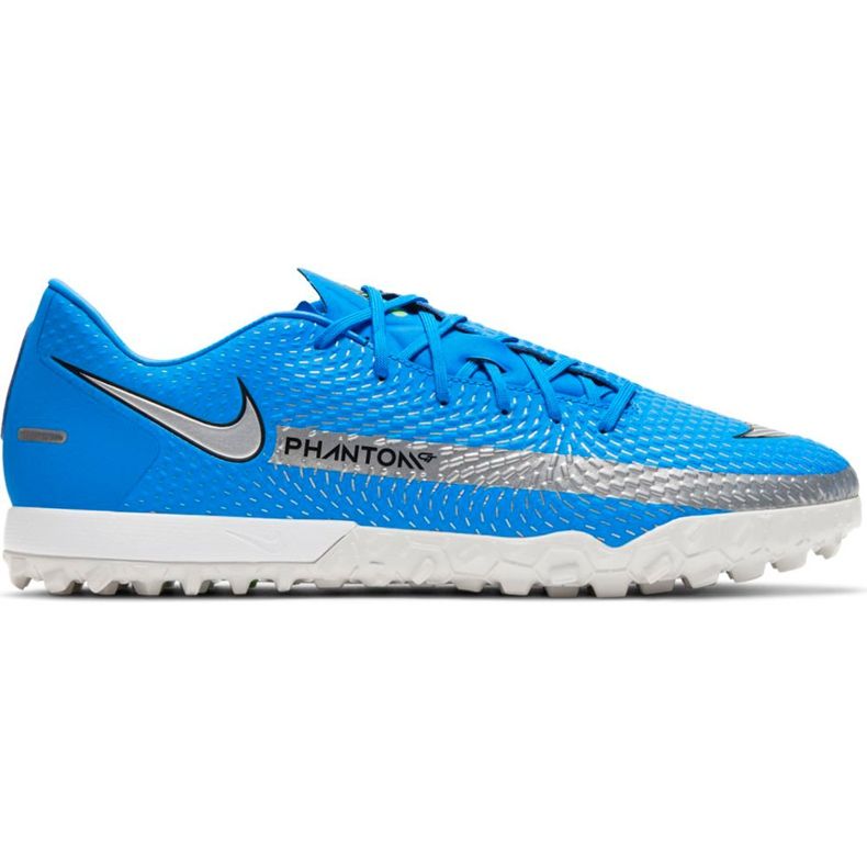 Chuteira Nike Phantom Gt Academy Tf CK8470 400 azul azul