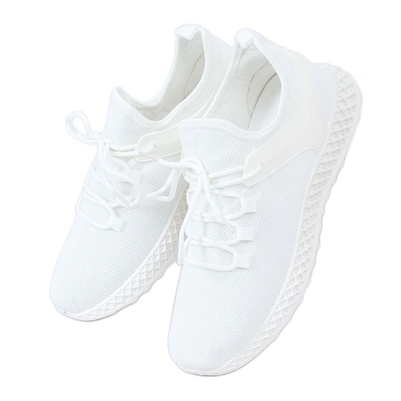 Meias esportivas brancas JH-09 White branco