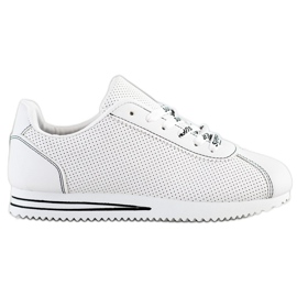 SHELOVET Tênis Openwork Super branco