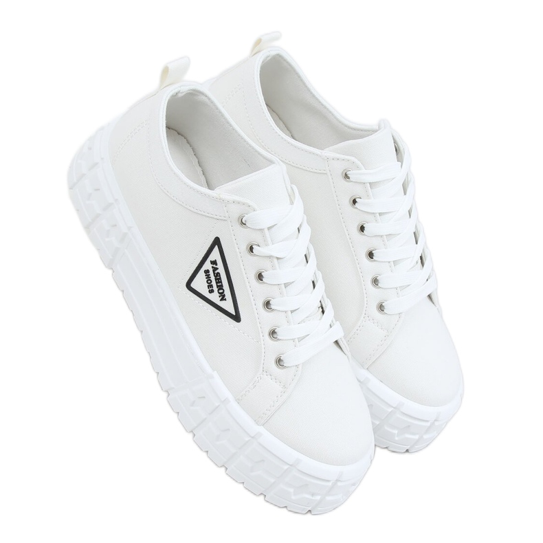 Tênis feminino branco LA134 Branco