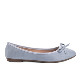 Bailarinas Angelina Blue com um arco azul