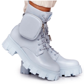 PS1 Trabalhadores de Botas com Plataforma Azul Sábado