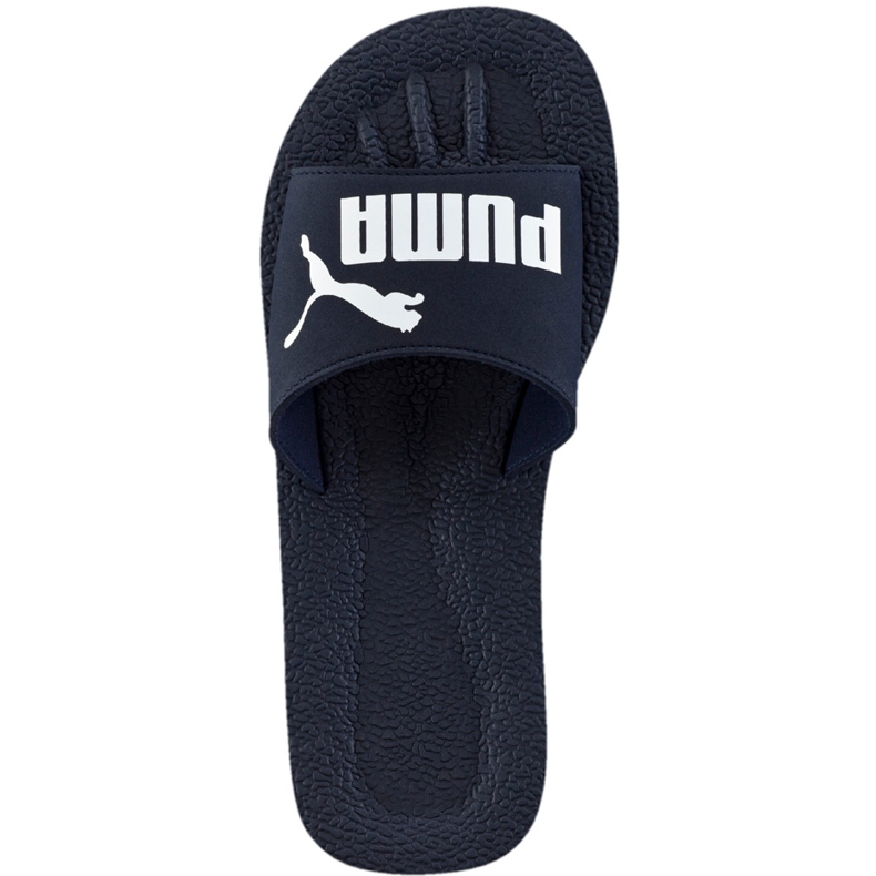 Chinelos Puma Purecat marinho branco 360262 02 azul marinho