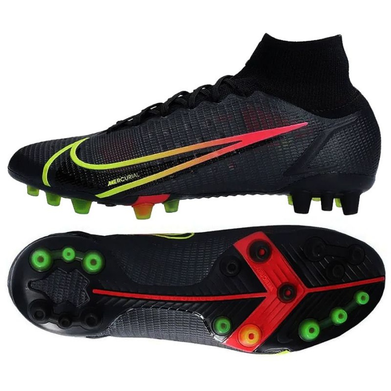 Chuteiras Nike Mercurial Superfly 8 Elite Ag M CV0956 090 multicolorido preto