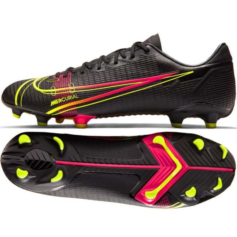 Chuteiras Nike Mercurial Vapor 14 Academy FG / MG M CU5691 090 multicolorido preto