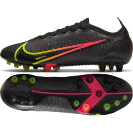 Chuteiras Nike Mercurial Vapor 14 Elite Ag M CZ8717 090 multicolorido preto