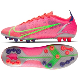 Chuteira Nike Mercurial Vapor 14 Elite Ag M CZ8717 600 de futebol vermelho laranjas e tintos Chuteira Nike Mercurial Vapor 14 Elite Ag M CZ8717 600 de futebol vermelho laranjas e tintos