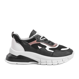 Tênis preto com sola grossa Kristen