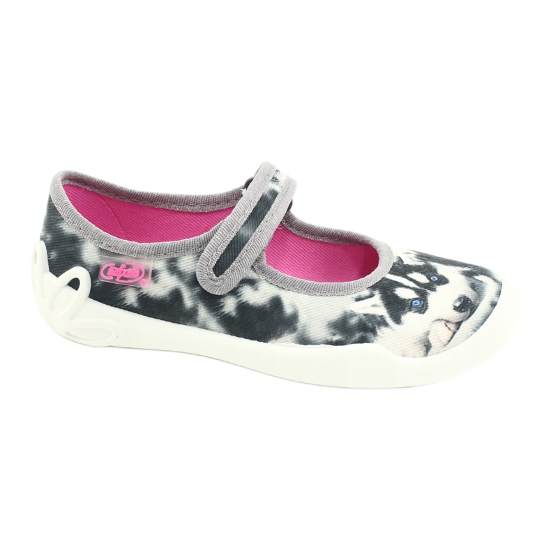 Calçados infantis Befado 114X440 branco cinza