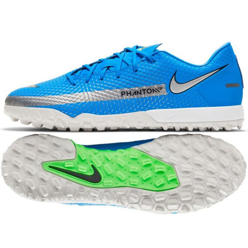 Chuteira Nike Phantom Gt Academy Tf M CK8470 400 azul azul Chuteira Nike Phantom Gt Academy Tf M CK8470 400 azul azul