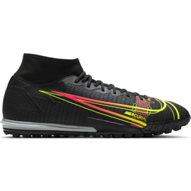 Chuteiras Nike Mercurial Superfly 8 Academy Tf CV0953 090 preto preto