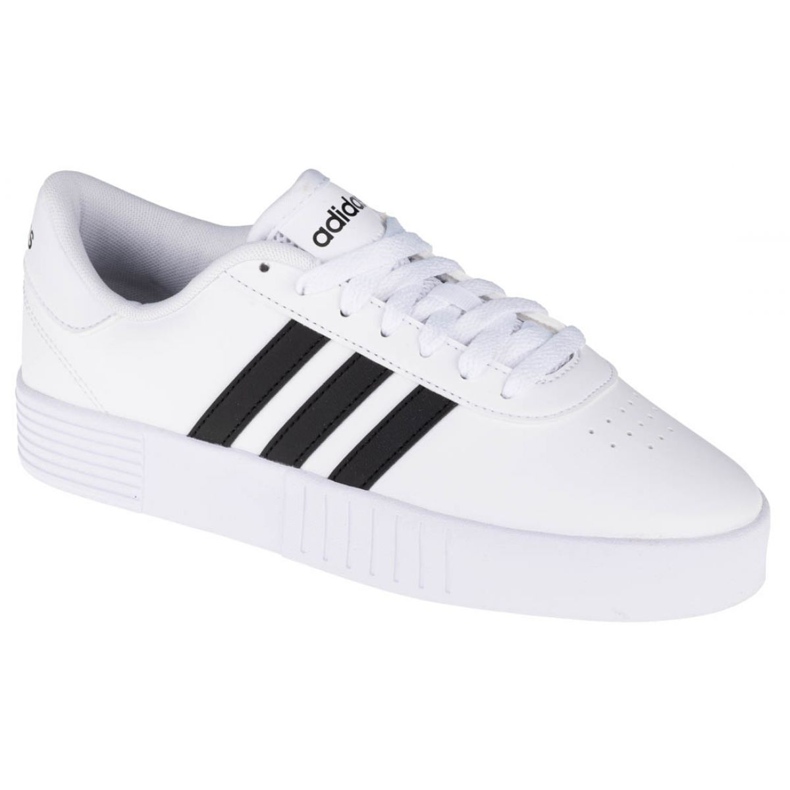 Sapatos Adidas Court Bold W FY7795 branco azul marinho