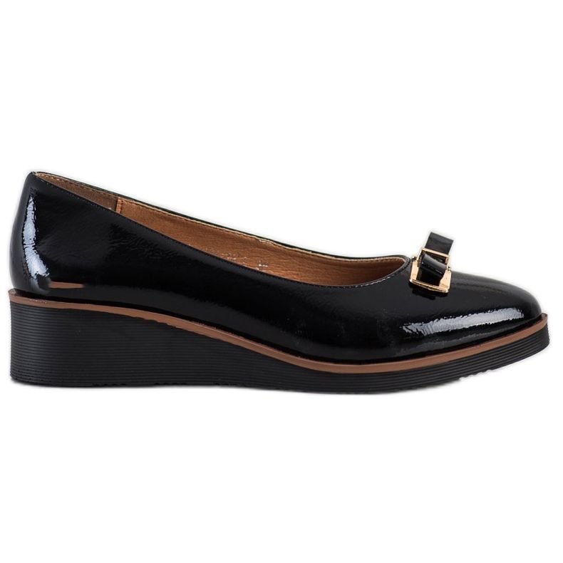 Bailarinas lacadas VINCEZA preto