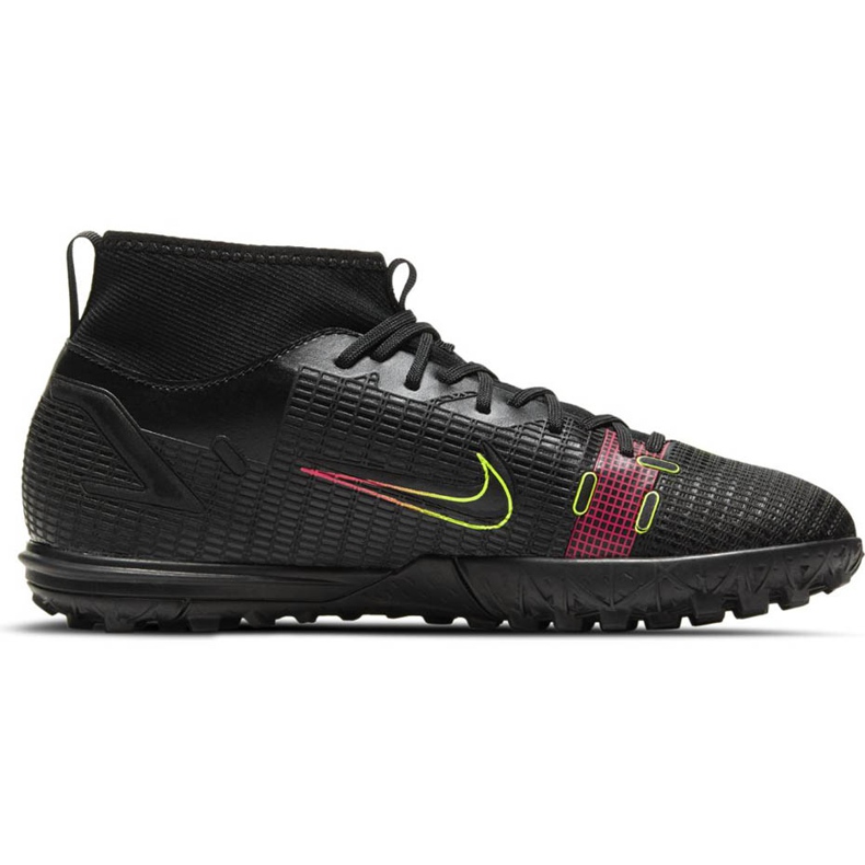 Chuteira Nike Mercurial Superfly 8 Academy Tf Junior CV0789 090 preto preto