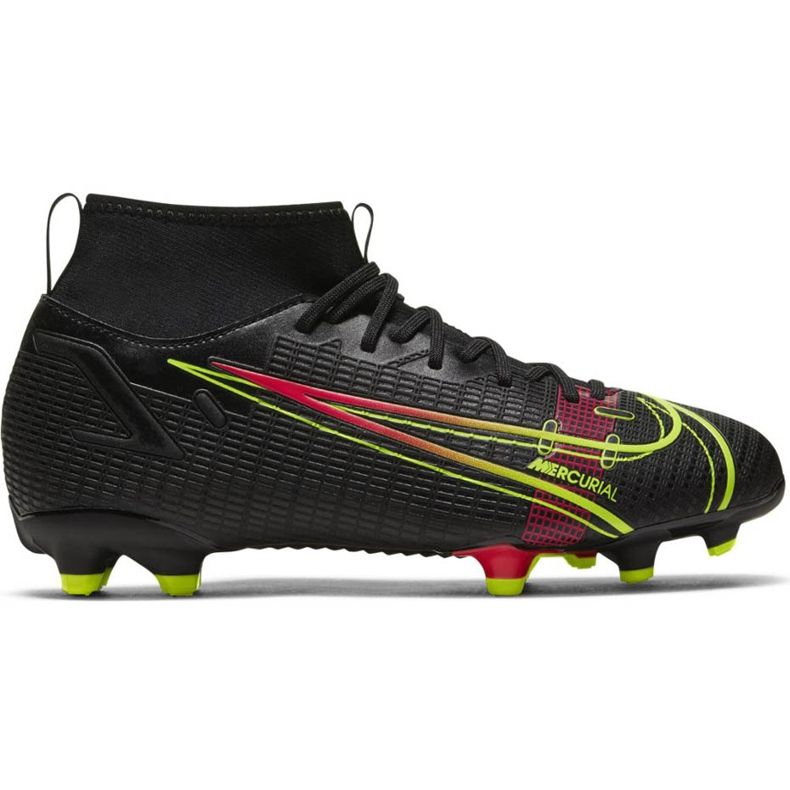 Chuteiras Nike Mercurial Superfly 8 Academy FG / MG Junior CV1127 090 preto preto