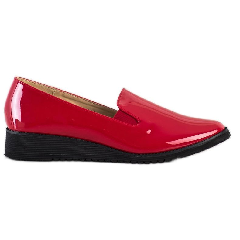 Goodin Mocassins confortáveis vermelho