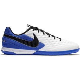 Chuteiras Nike Tiempo React Legend 8 Pro Ic AT6134 104 azul branco